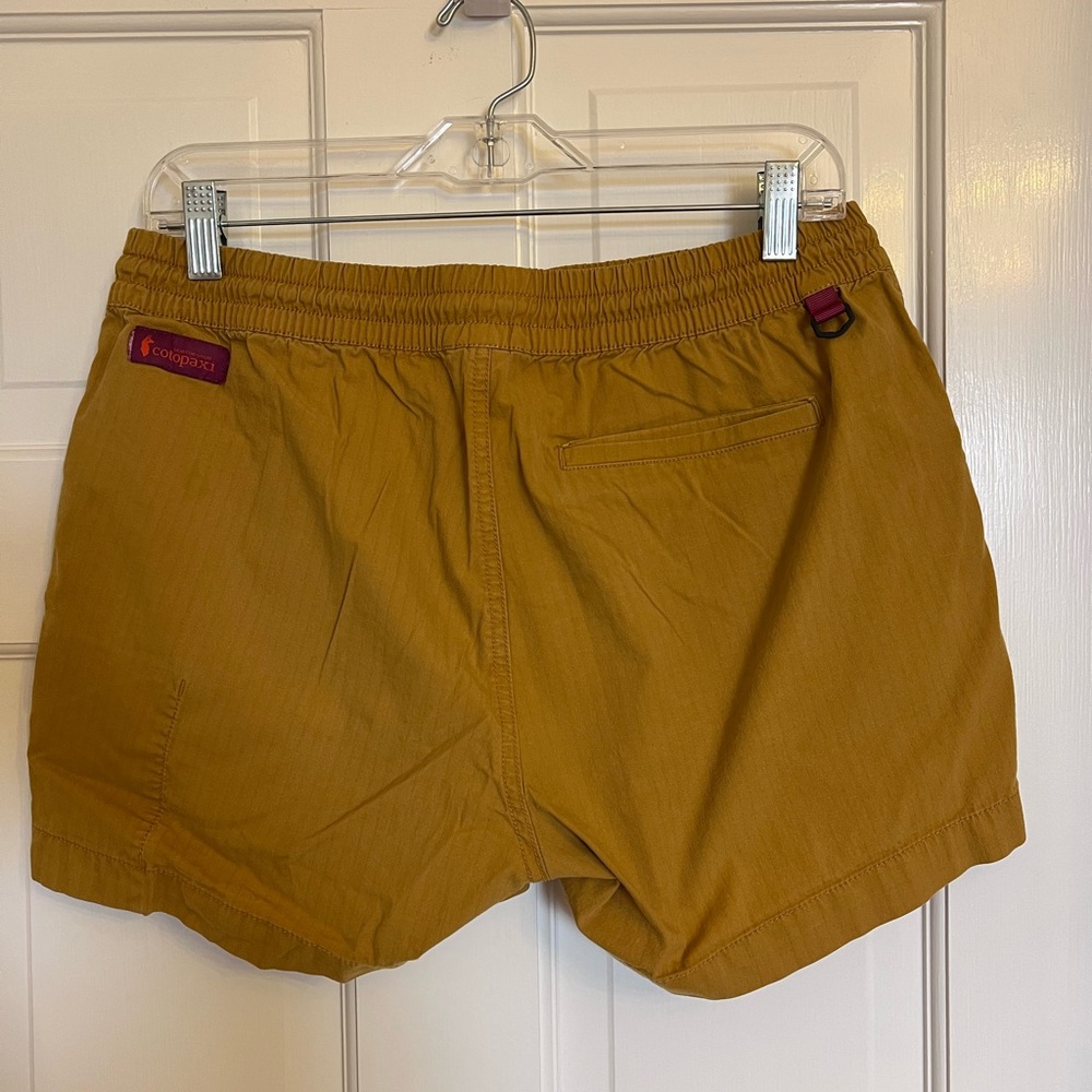 Cotopaxi Women Salto Ripstop Short Mustard Yellow Medium - Picture 3 of 5